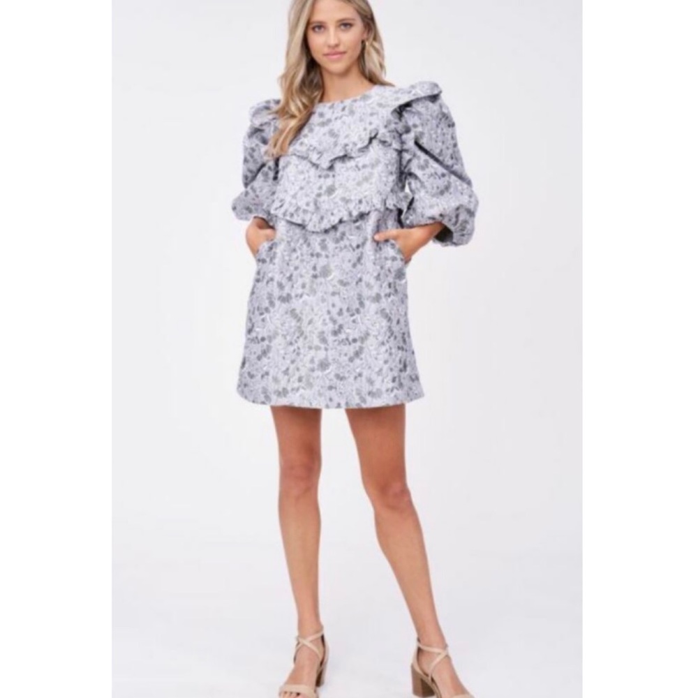 En Saison Floral Jacquard Mini NWT